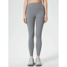 JupiterGear Wide Waistband Leggings (Color: Gray, size: 8)