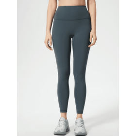 JupiterGear Wide Waistband Leggings (Color: Dark Gray, size: 10)