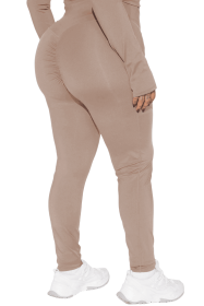 Workout Leggings for Women High Waisted Scrunch Booty Lifting Tights Yoga Pants Seamless Yoga Fitness Leggings Pants Gym Clothes (Color: Grey, Sizes: M)